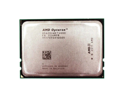 AMD Opteron 6204 3.30GHz Quad-Core Processor for Socket G34 - SKU: OS6204WKT4GGUWOF - Compatible with server racks