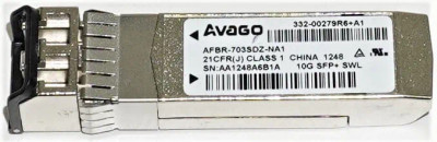 Avago AFBR-703SDZ-NA1 10GBase-SR 10Gb/s SFP+ Transceiver
