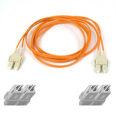 A2F20277-02M - BELKIN 2m Duplex MMF SC/SC 62.5/125 Fiber Cable