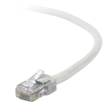 Belkin 4ft Cat5e RJ45 Network Patch Cable in White - A3L791-04-WHT - Ethernet cable for networking applications