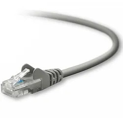 Belkin 10ft Cat5e RJ45 Network Patch Cable for fast data transfer in networking setups