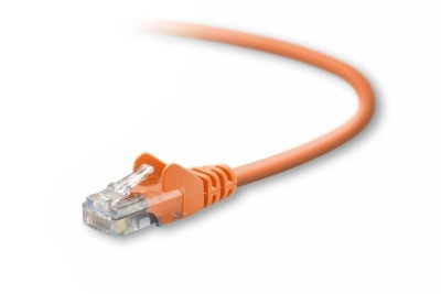 A3L791-30-ORG-S - BELKIN 30ft Cat5e RJ45 Orange Network Cable