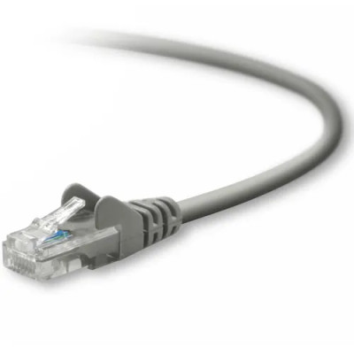 Belkin 2M Cat5e UTP Snagless Network Patch Cable in Black for Networking Connections