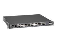 LPB5052A - Black Box 48-Port PoE+ Gigabit 4-Port SFP+ Managed Network Switch