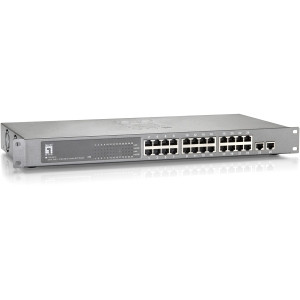 FGP-2410 - CP Tech LevelOne 24-Port 10/100 PoE Switch