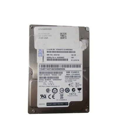 IBM 00E6169 146GB 15000RPM SAS 6.0 Gbps 2.5Hot Swap HDD