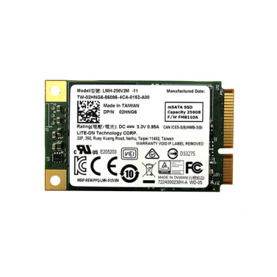 02HNG6 - Dell 256GB MLC SATA 6Gb/s mSATA SSD