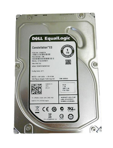 00GTP0 - Dell 1TB 7200RPM SATA 6Gb/s 3.5" HDD
