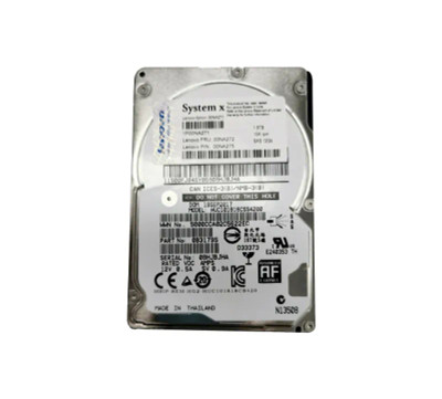 Lenovo 1TB SAS 12.0 Gbps 2.5 10000RPM HDD 00NA272 for Hot Swap, Server Storage