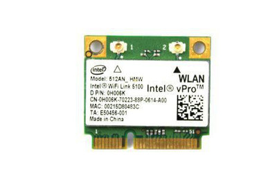 Dell 450Mbps 5GHz Mini PCI Express Wireless Network Card 0H006K for high-speed internet connectivity