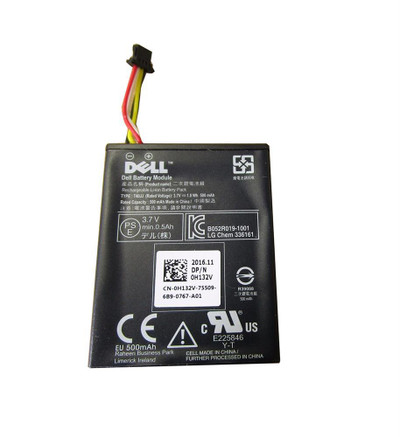 0H132V - Dell 1.85Wh 3.7V 500mAh RAID Controller Battery