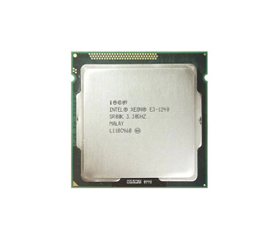 0W47P7 - Dell 3.30GHz 5.00GT/s DMI 8MB L3 Cache Intel Xeon E3-1240 Quad Core Processor