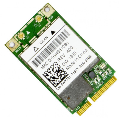 0WX781 - Dell 802.11g PCI Express Mini Card Network Adapter