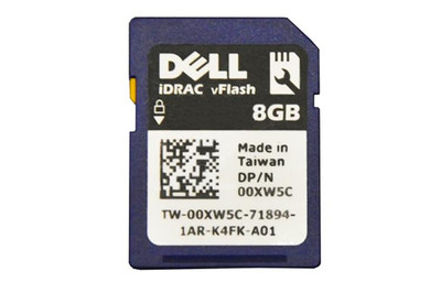 Dell 8GB iDRAC 6 vFlash SD Card Module 0XW5C for server management
