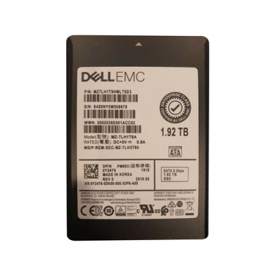 0Y24T6 - Dell 1.92TB SATA 6Gb/s 2.5" Hot-Plug SSD