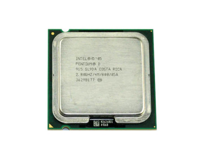 Dell Intel Pentium D 915 Dual Core Processor 2.80GHz 800MHz FSB 4MB L2 Cache PLGA775 - Compatible with Dell systems