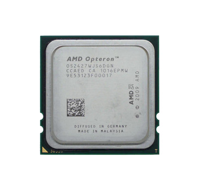 Dell AMD Opteron 2427 6-Core Processor 2.2GHz 2400MHz HLT 6MB L3 Cache Socket Fr6(1207) - compatible with Dell servers