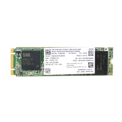 2RJDH - Dell 360GB SATA 6Gb/s M.2 2280 SSD