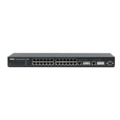 2W513 - Dell 24-Port 10/100 2-Port Layer3 1U Network Switch