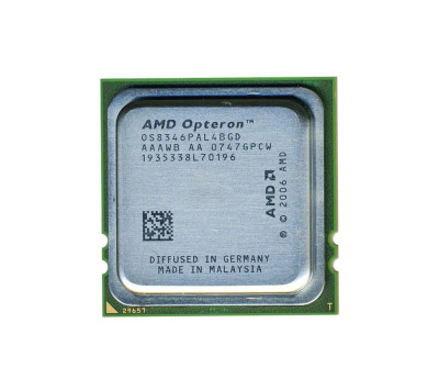 Dell Opteron 8346 HE Quad Core Processor 311-8738 Fr2(1207) 1.80GHz 1000MHz HTL 2MB L3 Cache - CPU for Servers