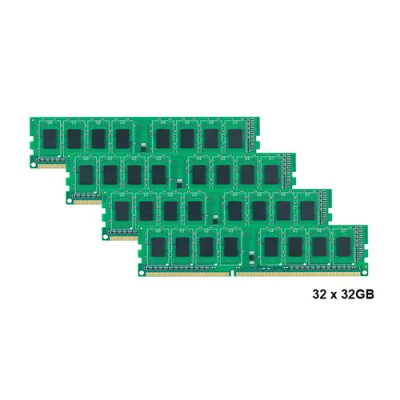 319-1405 - Dell 1TB Kit 32 X 32GB DDR3-1333MHz PC3-10600 ECC Registered CL9 240-Pin DIMM 1.35V Low Voltage Quad Rank Memory