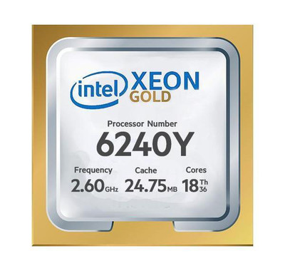DELL 338-BSHG Intel Xeon 18-core Gold 6240y 26ghz CPU for ProLiant DL360p Gen8 servers