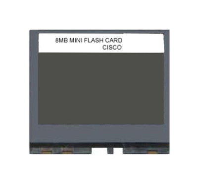 Cisco MEM1700-8MFC 8Mb Mini-Flash Memory Card for 1700 Series routers, compatible with Cisco 1700 routers.