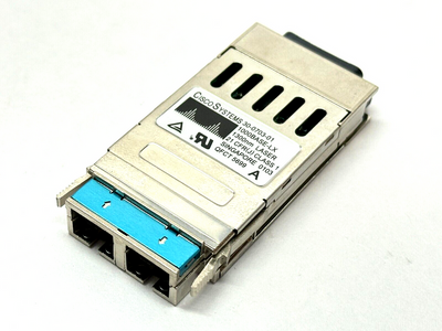 Cisco WS-G5486 1Gbps 1000Base-LX Single-mode Fiber GBIC Transceiver Module for SC Connector, 10km 1310nm Duplex
