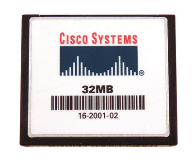 16-2001-02-RF - Cisco 32MB CompactFlash Memory Card