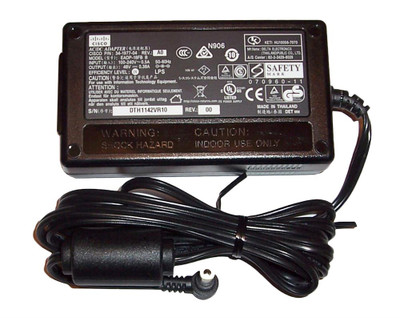 Cisco 48-Volt AC Power Adapter for VoIP Phone, compatible with Cisco VoIP phones, part number 34-1977-04-RF