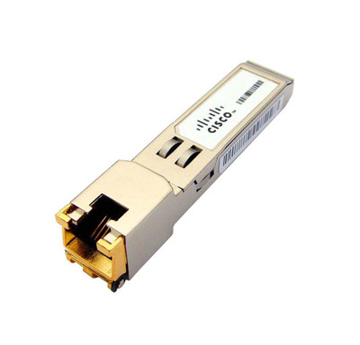 Cisco 1.25Gbps 1000Base-T Copper SFP Transceiver Module for Rj45 Connector - Compatible with 100M Networks