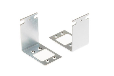 Cisco ACS-1900-RM-19-C Rack Mount Kit for 1921 1905 routers, compatible with Cisco routers, mounted in a server rack