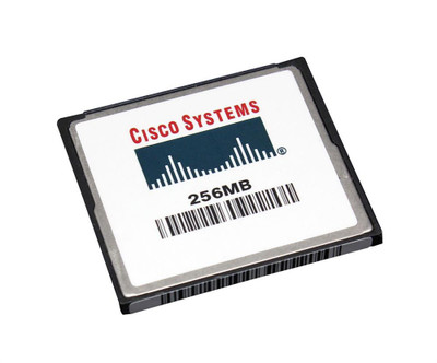 Cisco 256Mb Compactflash Memory Card for MEM-256CFAS5XM, compatible with Cisco devices, storage soluti