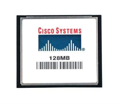 ASA5505-CF-128MB - Cisco 128MB CompactFlash (CF) Memory Card for Adaptive Security Appliance(ASA) 5500