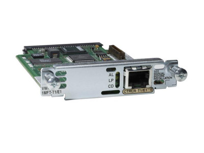 Cisco VWIC2-1MFT-T1/E1 1-Port T1/E1 Multiflex Trunk Voice/Wan Interface Card for Telecommunication Servers
