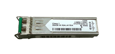 Cisco GLC-ZX-SM-RF 1Gbps 1000Base-Zx Fiber SFP Transceiver Module for 70Km, 1550Nm, Duplex LC Connector.