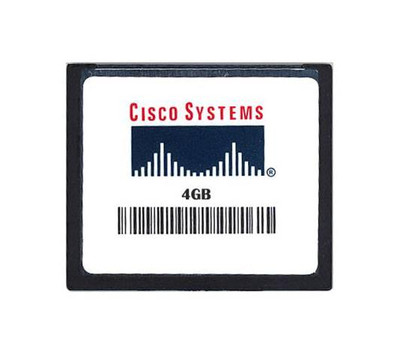 MEM-CF-256U4GB-MT-RF - Cisco 4GB CompactFlash Memory Card