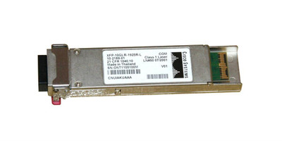 Cisco XFP10GLR-192SR-L-RF 10Gb/S Multirate XFP Transceiver Module, compatible with various networks.