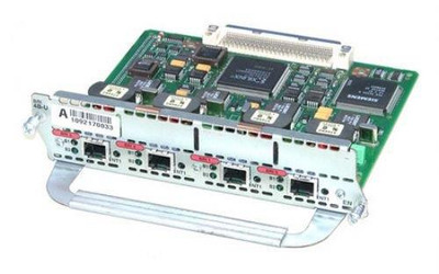 Cisco NM-4B-U= Network Module for ISDN BRI WAN - Compatible with Cisco routers - Networking Equipment