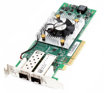 DELL 16gb/s Dual Port Fibre Channel Host Bus Adapter with SFP - Compatible with ProLiant DL360p Gen8 servers