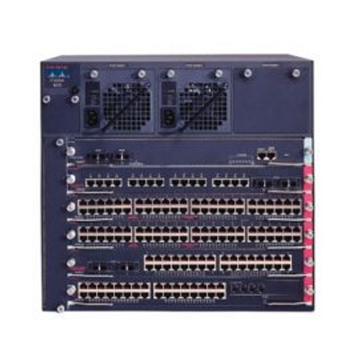 WS-C4006-S2= - Cisco Catalyst 4006 Modular Switch 6-Slot Chassis WS X4013 Supervisor Engine 64MB DRAM 16MB Flash Dual AC Power Supply