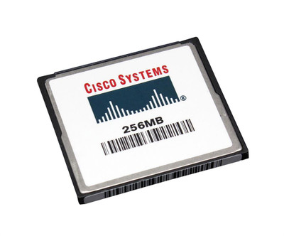 Cisco 256Mb Compactflash Memory Card for 1800 Series routers - MEM180064U256CF= - Networking Accessories