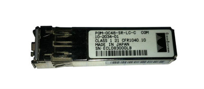 Cisco POM-OC48-SR-LC-C= 1-Port OC-48/STM-16 Pluggable 1310nm SM-SR LC Module for Networking Equipment