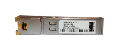 Cisco 1Gbps 1000Base-T Copper SFP Transceiver Module for Rj-45 Connector - 30-1421-01-RF - Network Hardware