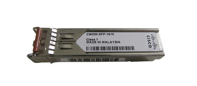 CWDM-SFP-1610-RGD-RF - Cisco 1Gbps CWDM 80Km 1610nm Duplex LC SFP Transceiver