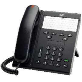 CP-6911-CL-K9 - Cisco 2-Port 10/100 Charcoal Wall-Mountable IP Phone