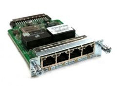 VWIC3-4MFT-T1/E1= - Cisco 4-Port T1/E1 Multiflex Trunk Voice/Wan Interface Card