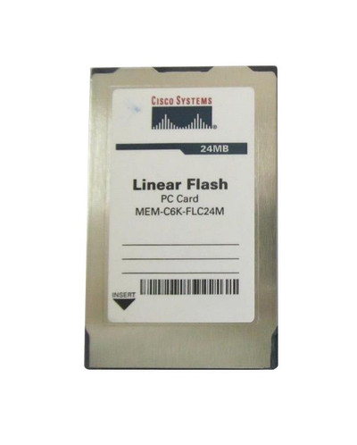 MEM-C6K-FLC24M - Cisco 24MB Flash Memory Card
