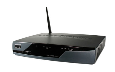 CISCO851W-G-E-K9 - Cisco 802.11b/g 2.4GHz 4-Port Integrated Services Router