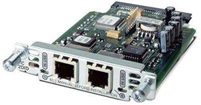 Cisco VIC3-2FXS/DID= 2-Port FXS and DID Voice/Fax Interface Card for ProLiant DL360p Gen8 servers
